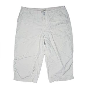 L. L. Bean nylon capri pants